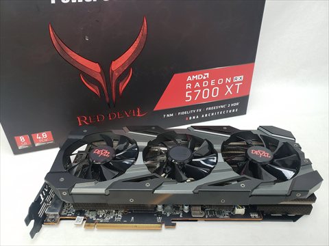 RED DEVIL RX5700XT 8GB GDDR6 各サイトで併売につき売切れのさいはご容赦願います。