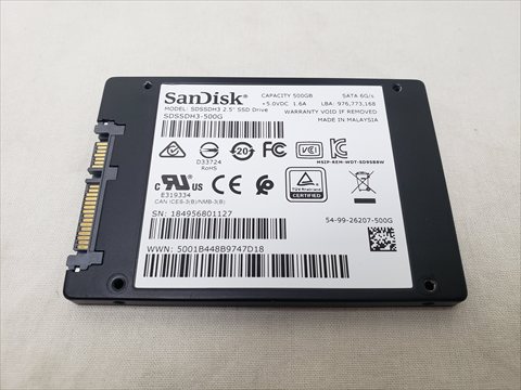 Ultra 3D SDSSDH3-500G 各サイトで併売につき売切れのさいはご容赦願います。