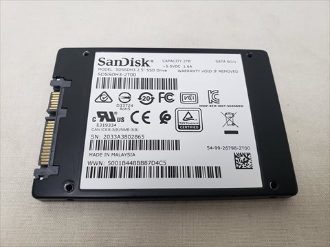 Ultra 3D SDSSDH3-2T00 各サイトで併売につき売切れのさいはご容赦願います。