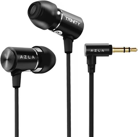 AZL-TRINITY-ST-BLK マイクなし120cmケーブル・3.5mm 3極 ミニプラグ