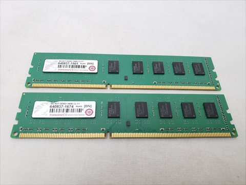 PC3-12800(DDR3 1600) 4GB x2 /バルク 各サイトで併売につき売切れのさいはご容赦願います。