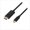 GH-HALTC3-BK TypeC-HDMIケーブル PD60W 4K Altﾓｰﾄﾞ対応 3m