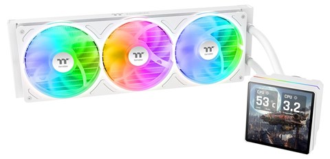 TH360 V3 Ultra ARGB Sync Snow All-In-One Liquid Cooler (CL-W476-PL12SW-A)