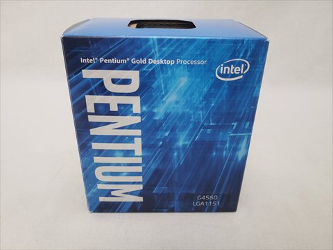 Pentium G4560 BOX (3.50GHz/ターボブーストなし/2-core 4-thread/Total Cache 3MB/TDP54W/HD Graphics 610) 各サイトで併売につき売切れのさいはご容赦願います。