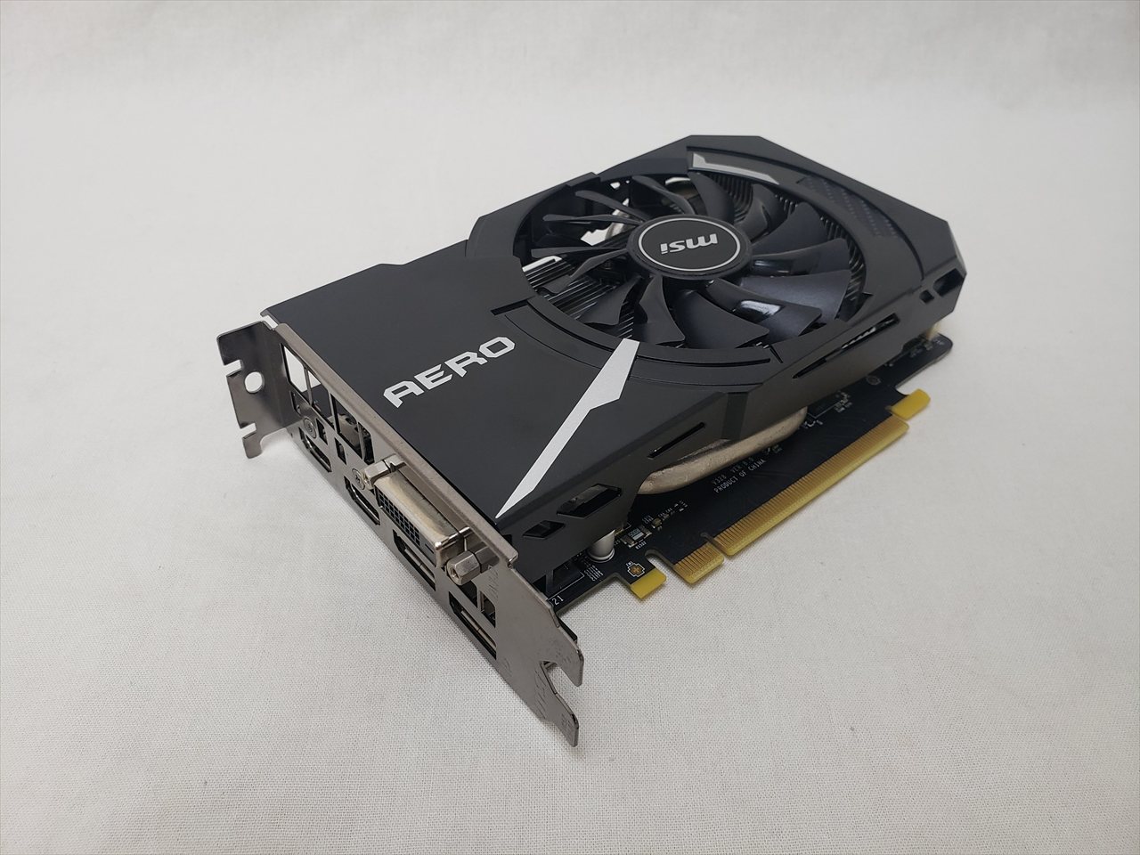 【中古品】GeForce GTX 1060 AERO ITX 6G OC GTX 1060 AERO ITX 6G OC 各サイトで併売につき売切れのさいはご容赦