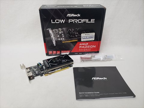 RX6400 LP 4G 各サイトで併売につき売切れのさいはご容赦願います。