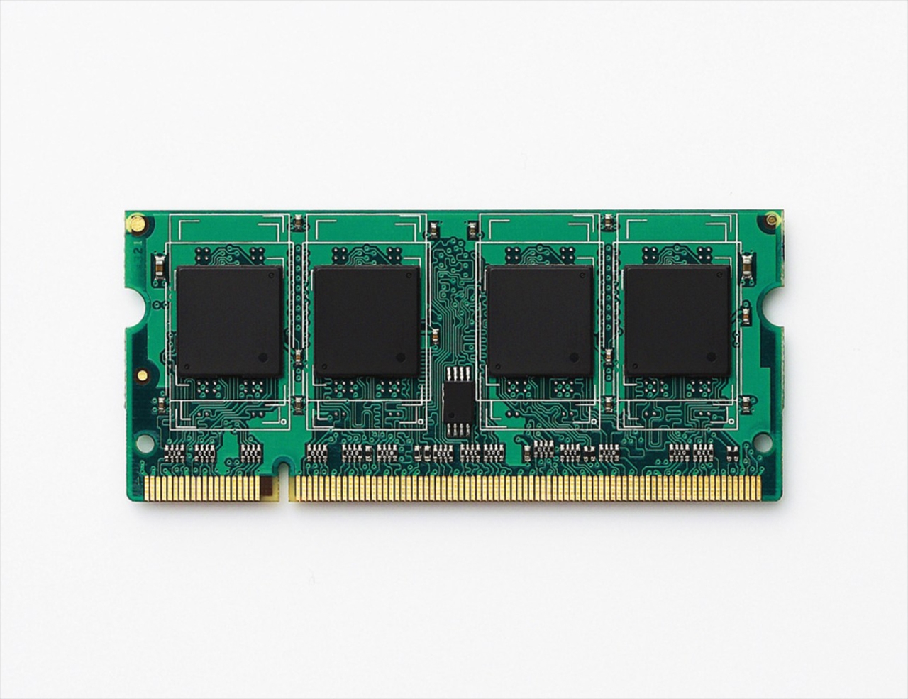 DDR2 800MHz SDRAM(PC2-6400) 200Pin 1GB ☆6個まで￥300ネコポス対応可能！ 200Pin  DDR2 SO-DIMM ノート用メモリ PCパーツと自作パソコン・組み立てパソコンの専門店 1's PCワンズ