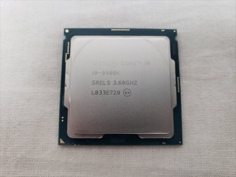 Core i9-9900K バルク (3.60GHz/ターボブースト時5.00GHz/8-core 16-thread/Total Cache 16MB/TDP95W) 各サイトで併売につき売切れのさいはご容赦願います。