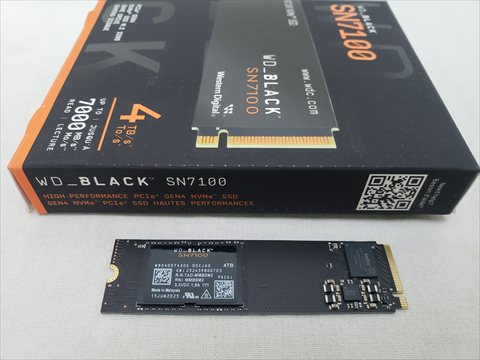 WD Black SN7100 WDS400T4X0E 各サイトで併売につき売切れのさいはご容赦願います。