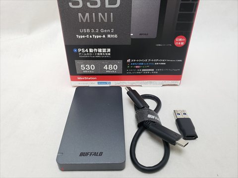SSD-PGM480U3-B/N 各サイトで併売につき売切れのさいはご容赦願います。