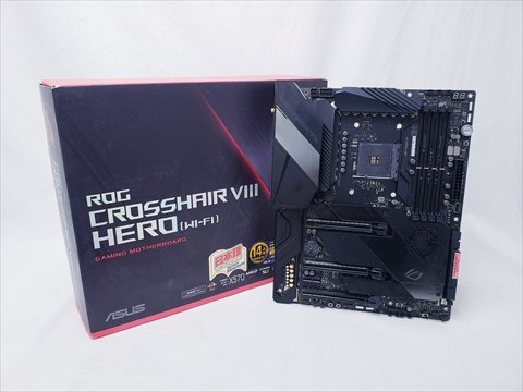 ROG CROSSHAIR VIII HERO (WI-FI) 各サイトで併売につき売切れのさいはご容赦願います。
