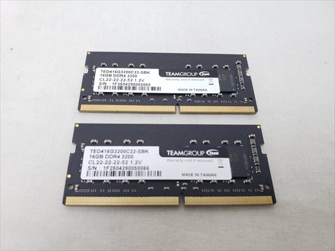 TED416G3200C22-SBK 各サイトで併売につき売切れのさいはご容赦願います。