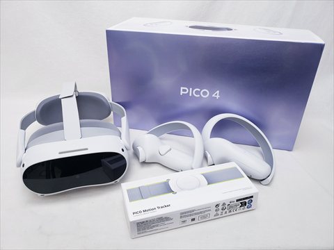 PICO4 128GB VRヘッドセット + PICO Motion Tracker  [A8110A8120] 各サイトで併売につき売切れのさいはご容赦願います。