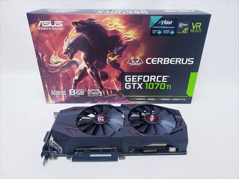 CERBERUS-GTX1070TI-A8G 各サイトで併売につき売切れのさいはご容赦願います。