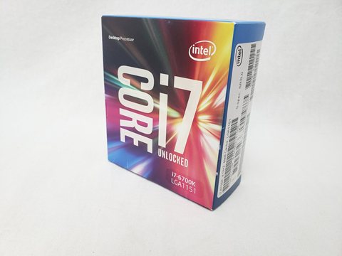 Core i7-6700K BOX (4.00GHz/ターボブースト時4.20GHz/4-core 8-thread/Total Cache 8MB/TDP95W/HD Graphics 530) 各サイトで併売につき売切れのさいはご容赦願います。