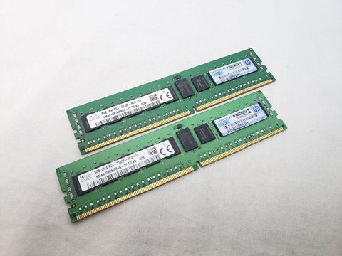 PC4-17000(DDR4 2133) 8GB x2 Registered ECC 各サイトで併売につき売切れのさいはご容赦願います。