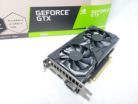 GF-GTX1650D6-E4GB/DF3 各サイトで併売につき売切れのさいはご容赦願います。