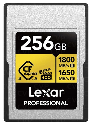 LCAEXG4256G-RNENG    海外輸入版 Professional Cfexpress4.0 Type A card Gold series
