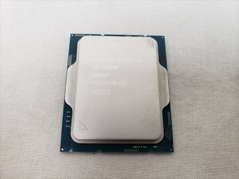 Core i3-12100F バルク (P-core 4(3.3GHz)/8スレッド/Single P Turbo