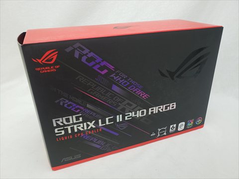 ROG STRIX LC II 240 ARGB 各サイトで併売につき売切れのさいはご容赦願います。