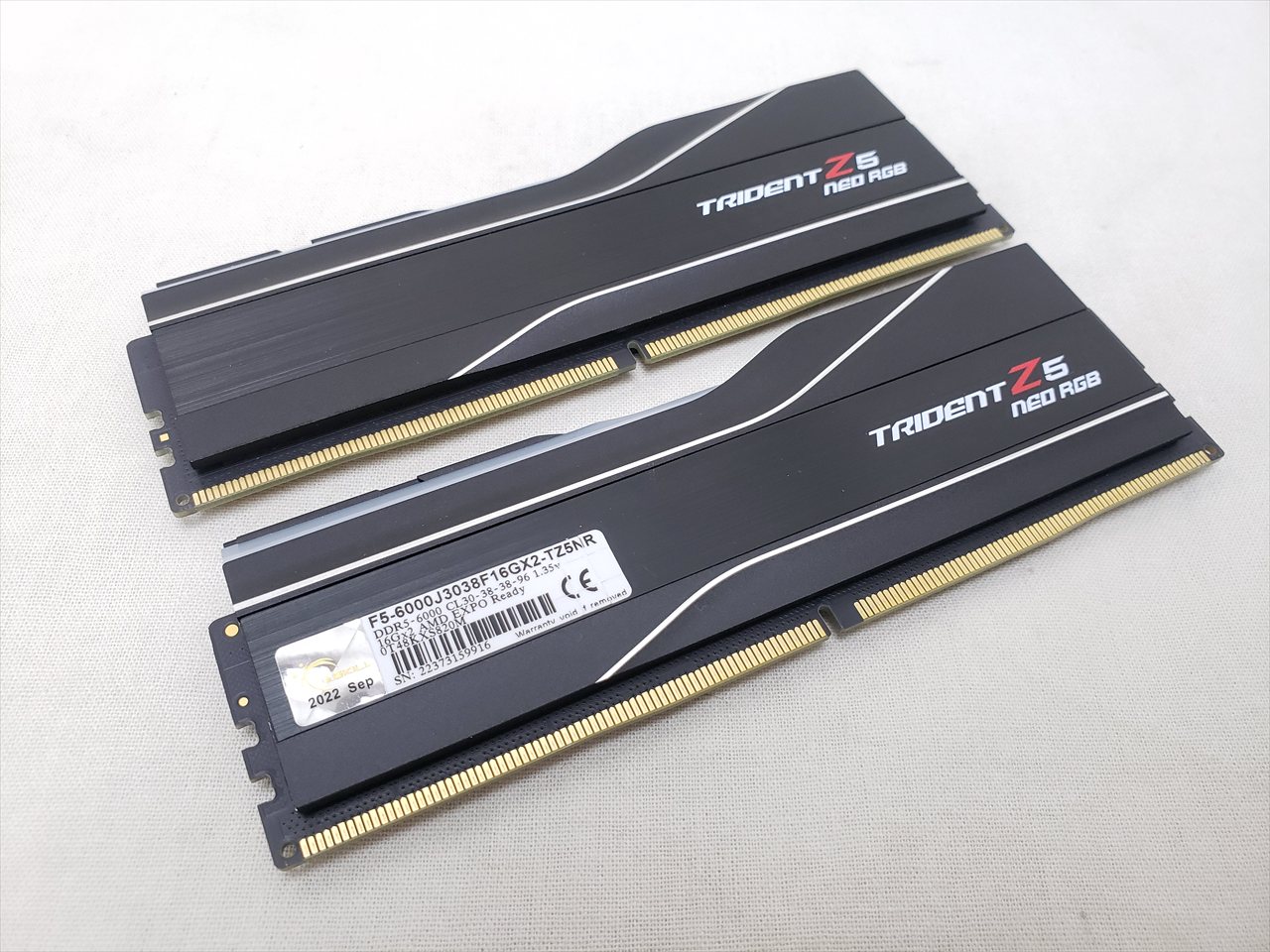 F5-6000J3038F16GX2-TZ5NR ☆こちらのメモリだけでの販売はできません