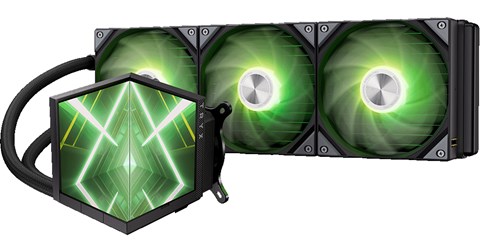 L-S360A-DM3M-G0K TRYX STAGE ARGB 360mm Liquid Cooler Black 