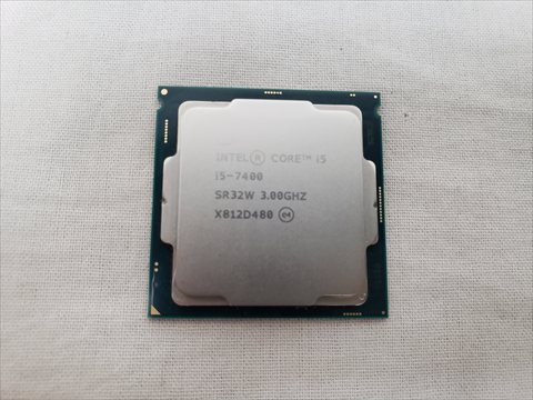 Core i5-7400 バルク (3.00GHz/ターボブースト時3.50GHz/4-core 4-thread/Total Cache 6MB/TDP65W/HD Graphics 630) 各サイトで併売につき売切れのさいはご容赦願います。