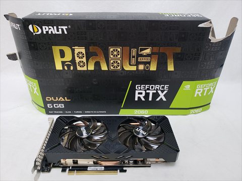 GeForce RTX 2060 Dual 6GB (NE62060018J9-1160A-1) 各サイトで併売につき売切れのさいはご容赦願います。