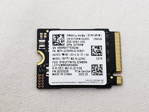 MZ9LQ256HBJD-000BD1 ※M.2 2230 各サイトで併売につき売切れのさいはご容赦願います。