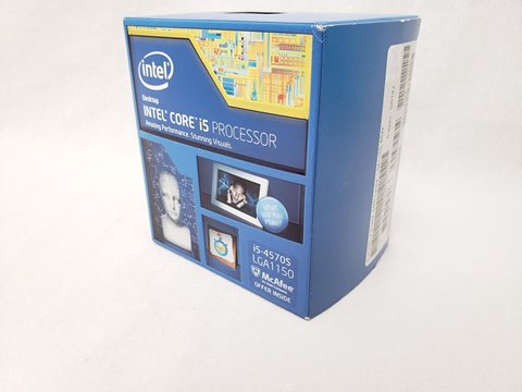 Core i5-4570S BOX (2.90GHz/ターボブースト時3.60GHz/4-core 4-thread/L2=256kB x4 L3=6MB/TDP65W) 各サイトで併売につき売切れのさいはご容赦願います。