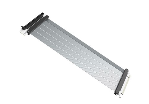 Riser Cable PCIe 5.0 x16 White -300mm (MCA-U000C-WPCI50-300)