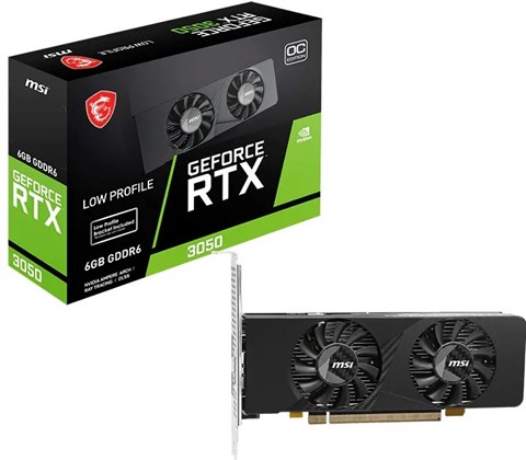 GeForce RTX 3050 LP E 6G OC