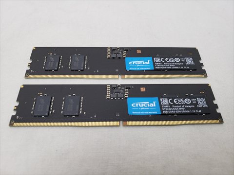 CT2K8G52C42U5 /バルク　★こちらのメモリだけでの販売はできません、PC（弊社組立）のご注文分の場合のみご購入いただけます。★ 各サイトで併売につき売切れのさいはご容赦願います。