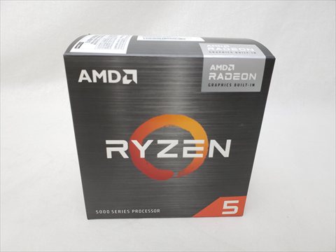 Ryzen 5 5600G With Wraith Stealth cooler (6C12T/3.9GHz(4.4)/65W/TOTAL Cache 19MB/VEGA Graphics 7コア) 各サイトで併売につき売切れのさいはご容赦願います。