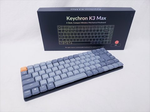 K3 Max QMK/VIA ワイヤレス カスタム メカニカルキーボードK3 Max 日本語茶軸 各サイトで併売につき売切れのさいはご容赦願います。