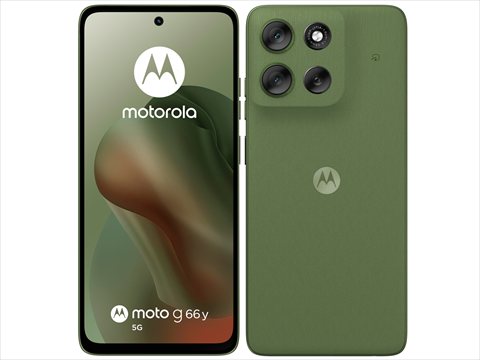 moto g66y 5G A501MO ディルグリーン 【Ymobile版 SIMFREE】 各サイトで併売につき売切れのさいはご容赦願います。
