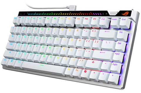 M705 ROG Falchion Ace 75 HE Gaming Keyboard White 2月13日発売