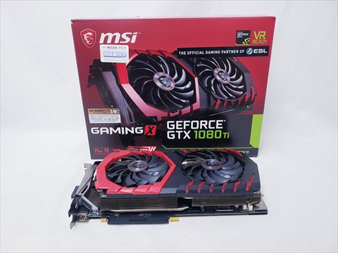 GeForce GTX 1080 Ti GAMING X 11G 各サイトで併売につき売切れのさいはご容赦願います。