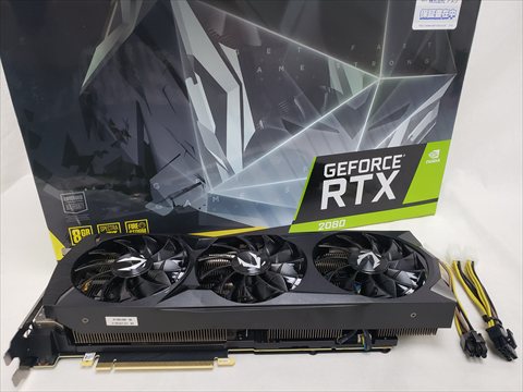 ZTRTX2080-8GGDR6AMP/ZT-T20800D-10P ZOTAC GAMING GeForce RTX 2080 AMP Edition 各サイトで併売につき売切れのさいはご容赦願います。