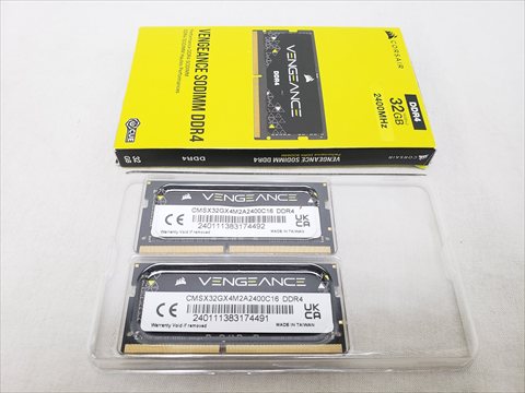 CMSX32GX4M2A2400C16 各サイトで併売につき売切れのさいはご容赦願います。