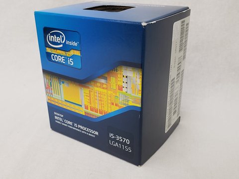 Core i5-3570 BOX (3.40GHz/ターボブースト時3.80GHz/4-core 4-thread/L2=256kB x4 L3=6MB/TDP77W) 各サイトで併売につき売切れのさいはご容赦願います。