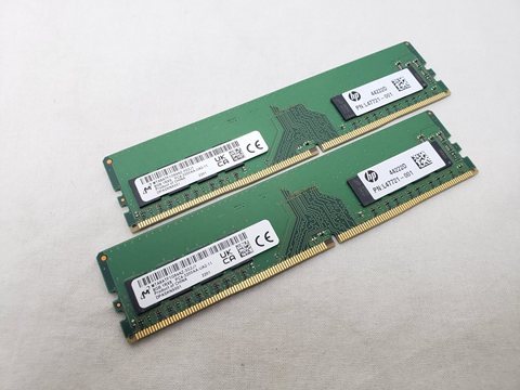 PC4-25600(DDR4 3200) 8GB x2 /バルク 各サイトで併売につき売切れのさいはご容赦願います。
