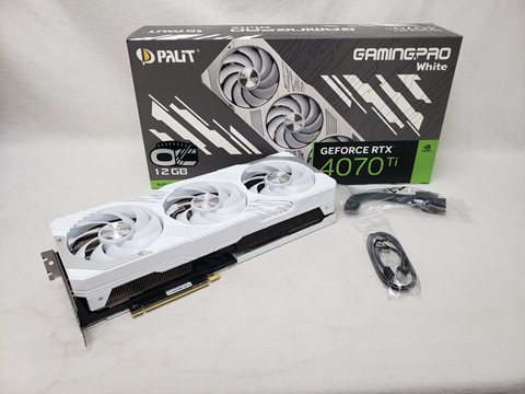 GeForce RTX 4070 Ti GamingPro White OC 12GB /NED407TV19K9-1043W 各サイトで併売につき売切れのさいはご容赦願います。