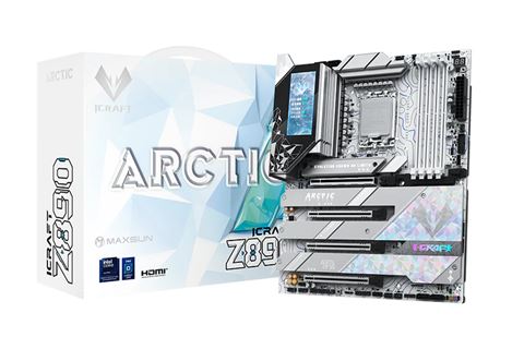 MS-iCraft Z890 ARCTIC | ATX | Intel LGA1851 | マザーボード | PC