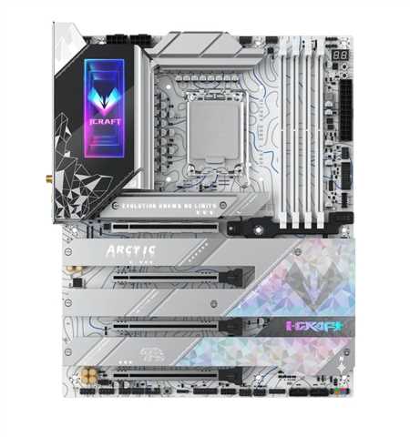 MS-iCraft Z890 ARCTIC | ATX | Intel LGA1851 | マザーボード | PC
