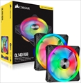 CO-9050100-WW (QL140 RGB Dual Fan Kit ) ファン2台＋Lighting Node CORE同梱
