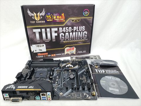 TUF B450-PLUS GAMING 各サイトで併売につき売切れのさいはご容赦願います。