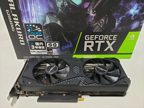 GG-RTX3060Ti-E8GB/DF/LHR 各サイトで併売につき売切れのさいはご容赦願います。