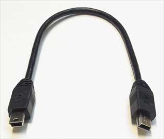 USBM5A/A20F (87459) miniUSB(オス)-miniUSB(オス) 変換ケーブル 20cm ☆4個まで￥250クリックポスト対応可能！