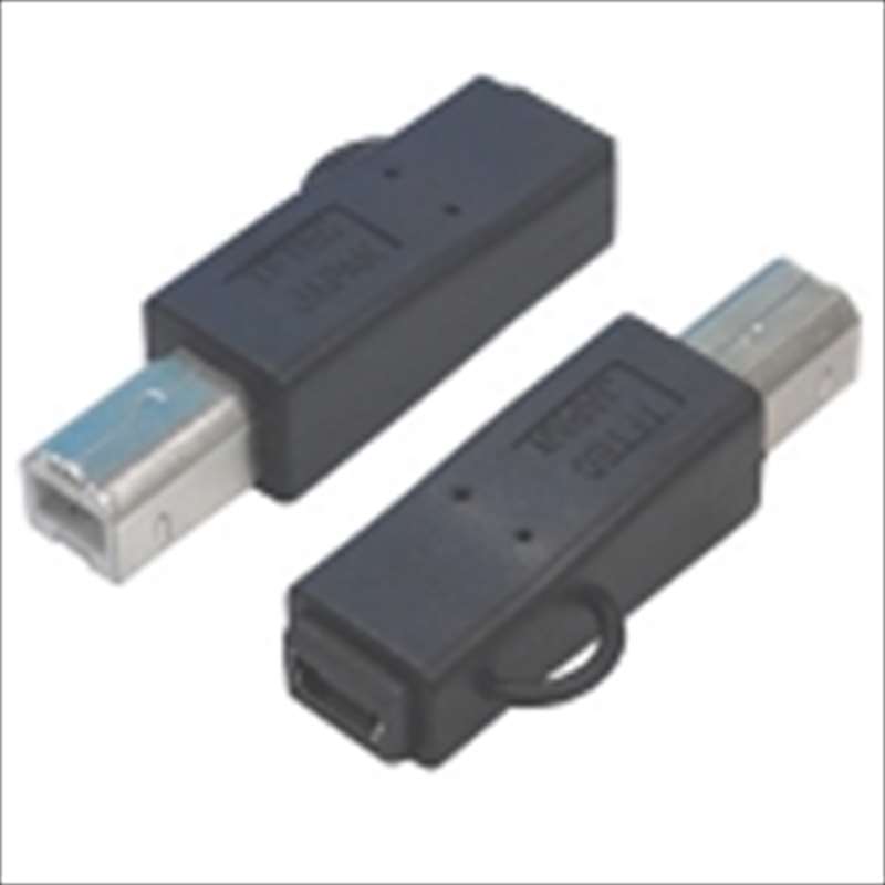 USBBA-M5B (82539) USB B(オス)-miniUSB(メス) 変換アダプタ ☆6個まで￥300ネコポス対応可能！ | USB